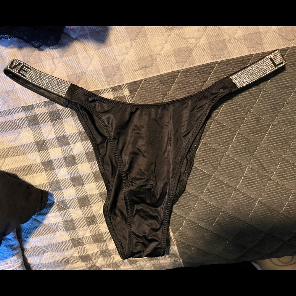 Vs Victoria’s Secret sexy rhinestone panties Brazilian